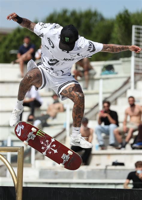 Nyjah huston - For others, such as 25-year-old Nyjah Huston, the Nike-sponsored American skateboarding phenom, it’s graduating to the second. Trading in his first house, a fun pueblo-style party pad in San ...